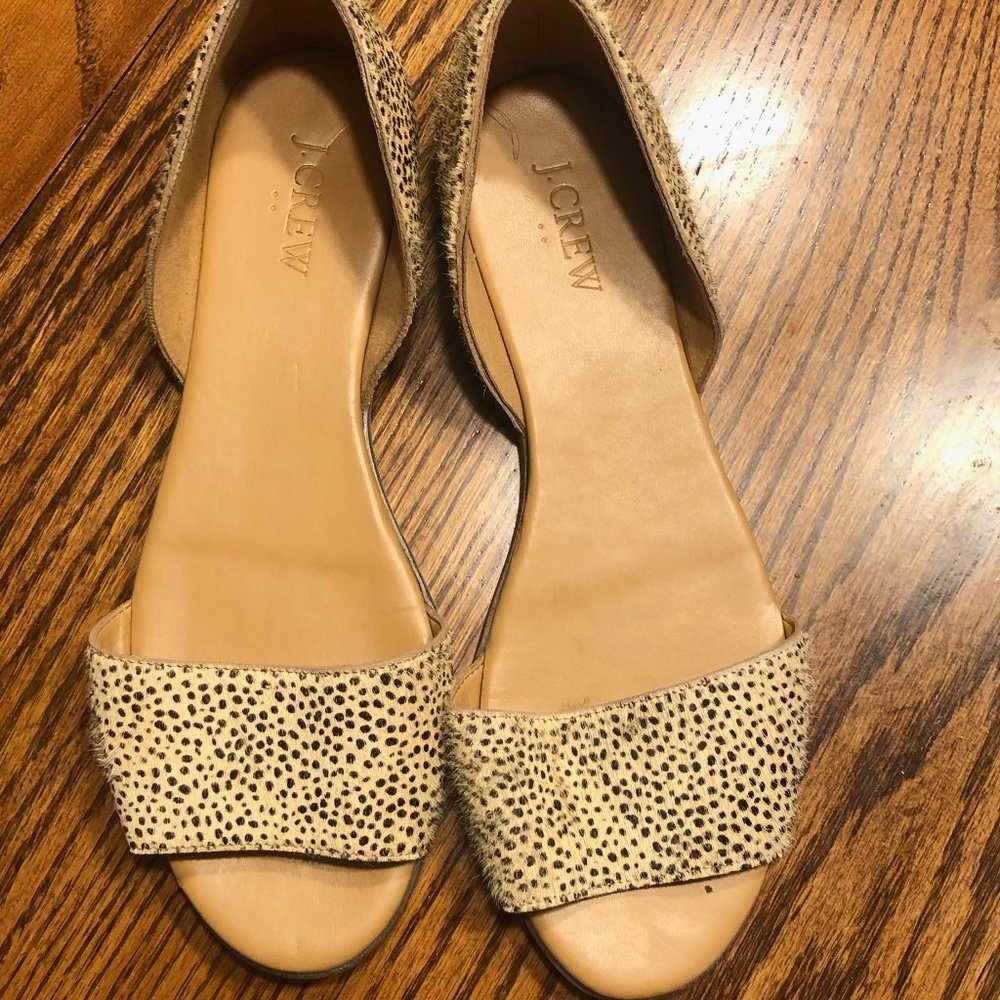 J.Crew Leopard Print Shoes